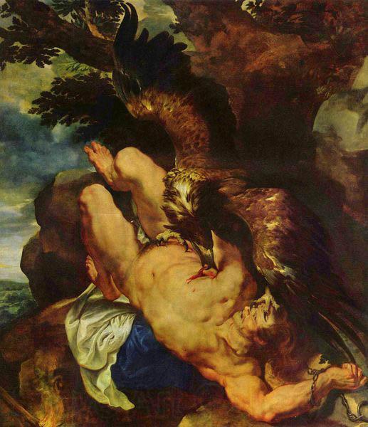 Peter Paul Rubens Peter Paul Rubens and Frans Snyders, Prometheus Bound, Norge oil painting art